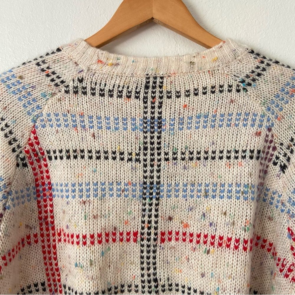 Topshop Check Pattern Sweater - Picture 9 of 14